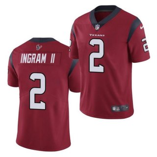 Men's Houston Texans #2 Mark Ingram II Red Vapor Untouchable Limited Stitched Jersey Men's Houston Texans #2 Mark Ingram II Red Vapor Untouchable Limited Stitched Jersey