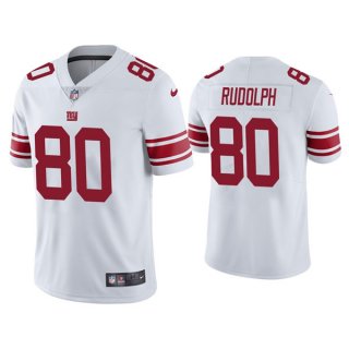 Men's White New York Giants #80 Kyle Rudolph Vapor Untouchable Limited Stitched Jersey