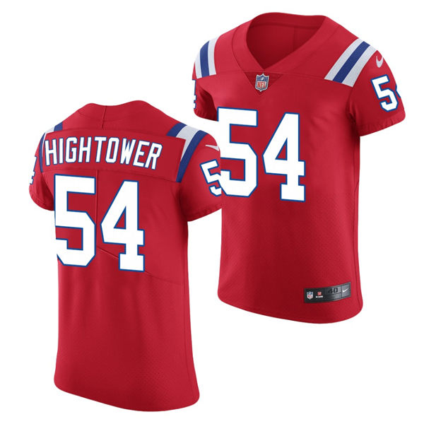 Men's New England Patriots #54 Dont'a Hightower Red Nike Vapor Untouchable Limited Jersey