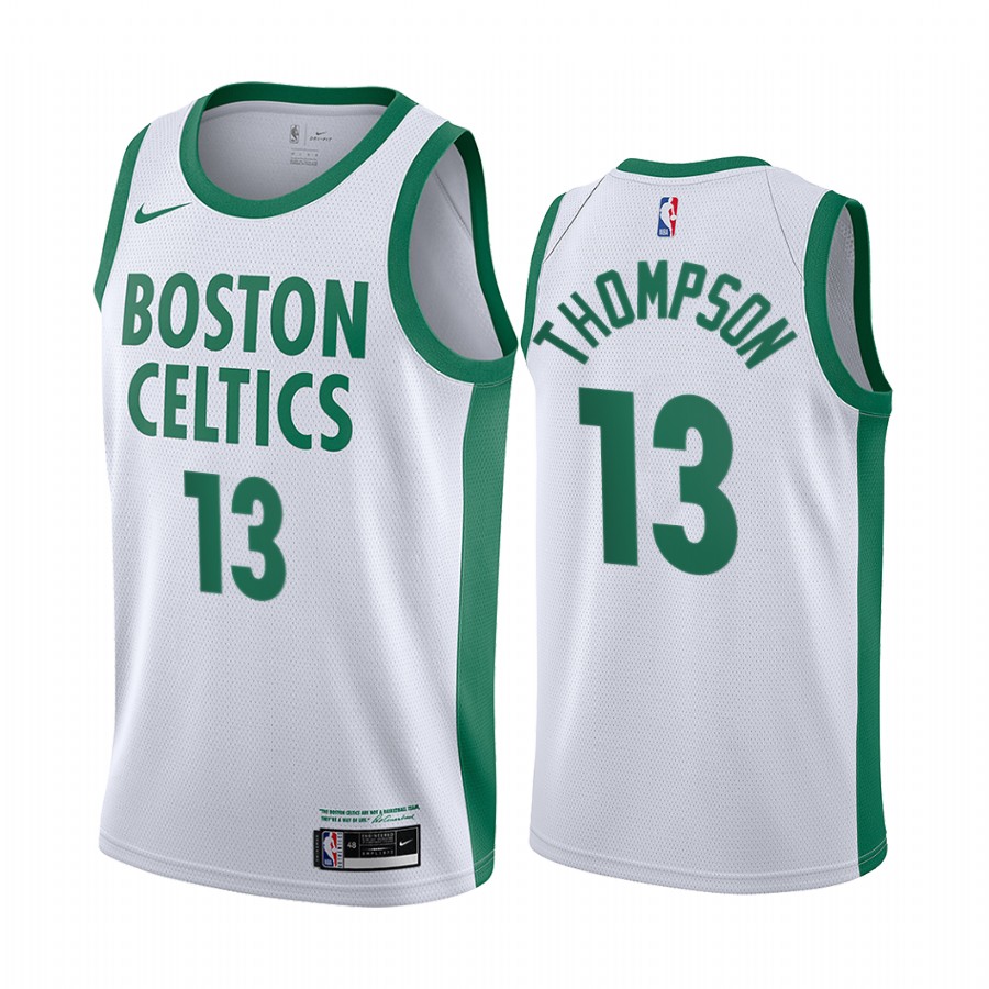 Nike Celtics #13 Tristan Thompson White NBA Swingman 2020-21 City Edition Jersey Nike Celtics #13 Tristan Thompson White NBA Swingman 2020-21 City Edition Jersey