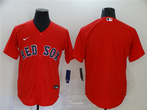 Men's Boston Red Sox Blank Nike Red Alternate Cool Base Team Jersey