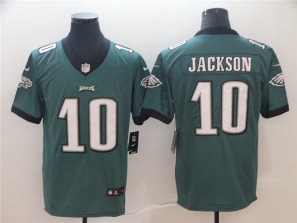 Mens Philadelphia Eagles #10 Tyree Jackson Nike Green NFL Vapor Limited Jersey