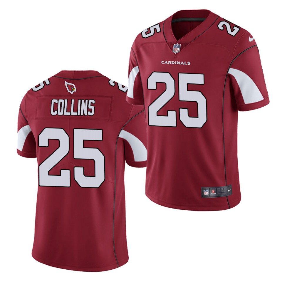 Men's Arizona Cardinals #25 Zaven Collins Nike Cardinal Vapor Untouchable Jersey