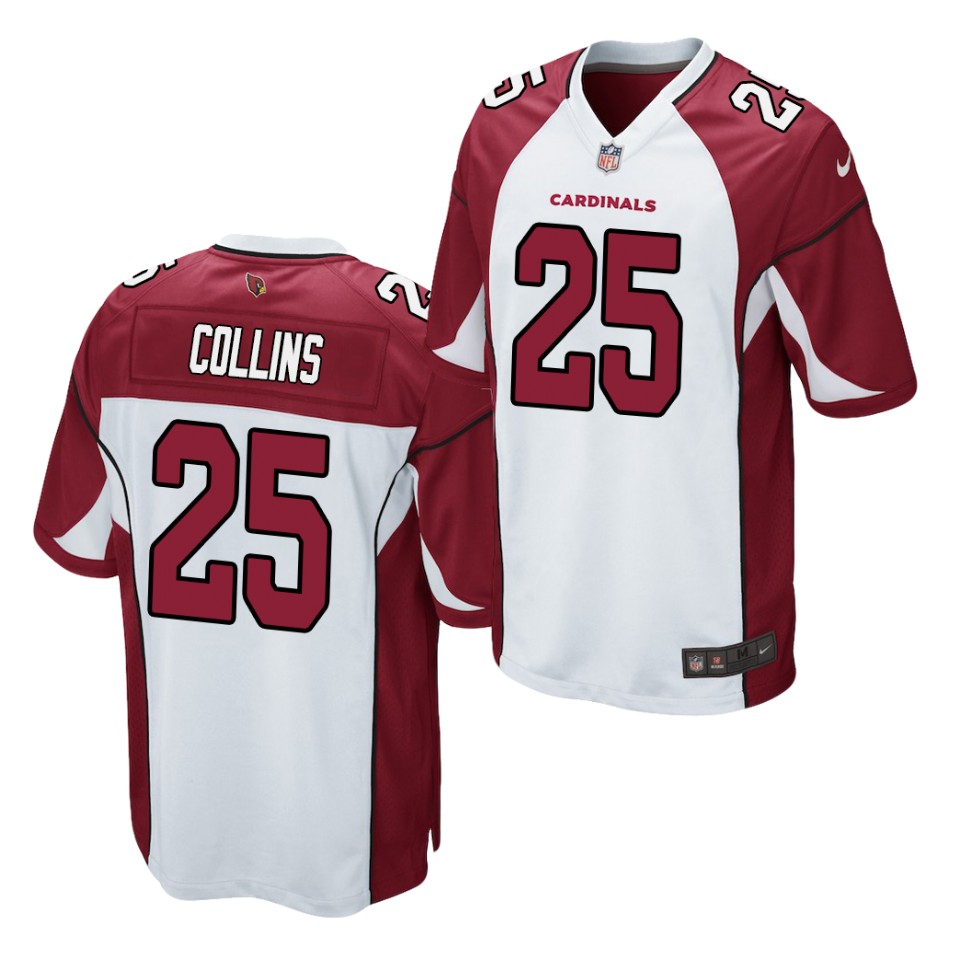 Men's Arizona Cardinals #25 Zaven Collins Nike White Vapor Untouchable Jersey