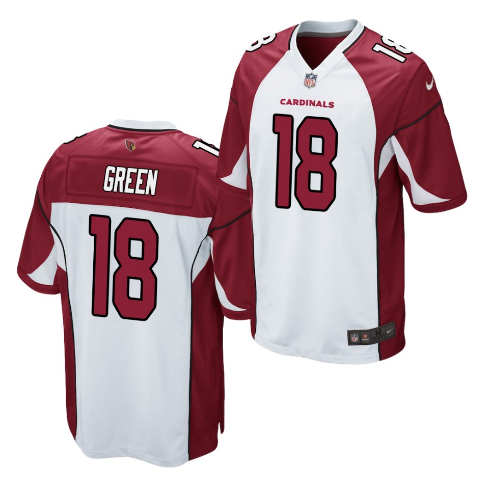 Men's Arizona Cardinals #18 A.J. Green Nike White Vapor Untouchable Jersey