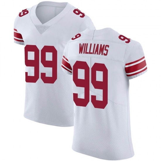 Men's New York Giants #99 Leonard Williams Nike White Vapor Untouchable Limited Jersey