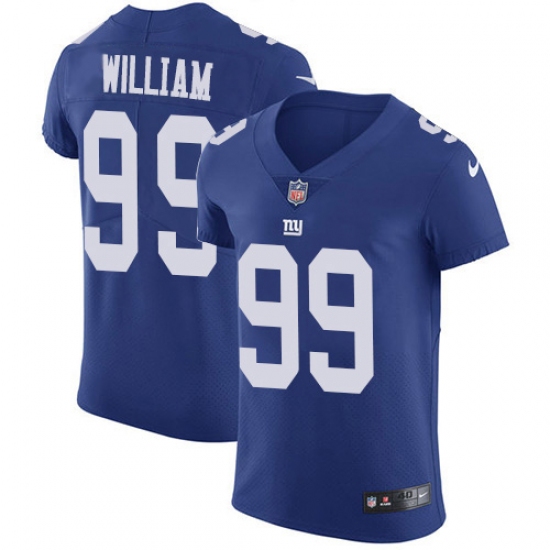 Men's New York Giants #99 Leonard Williams Nike Royal Team Color Vapor Untouchable Limited Jersey