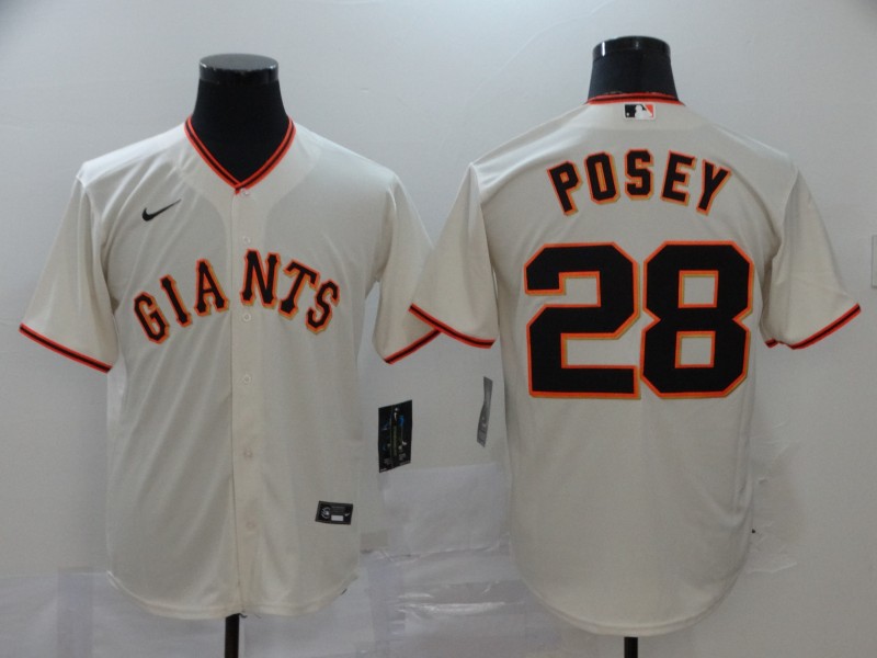 Youth San Francisco Giants #28 Buster Posey Nike Cream Home Jersey Youth San Francisco Giants #28 Buster Posey Nike Cream Home Jersey
