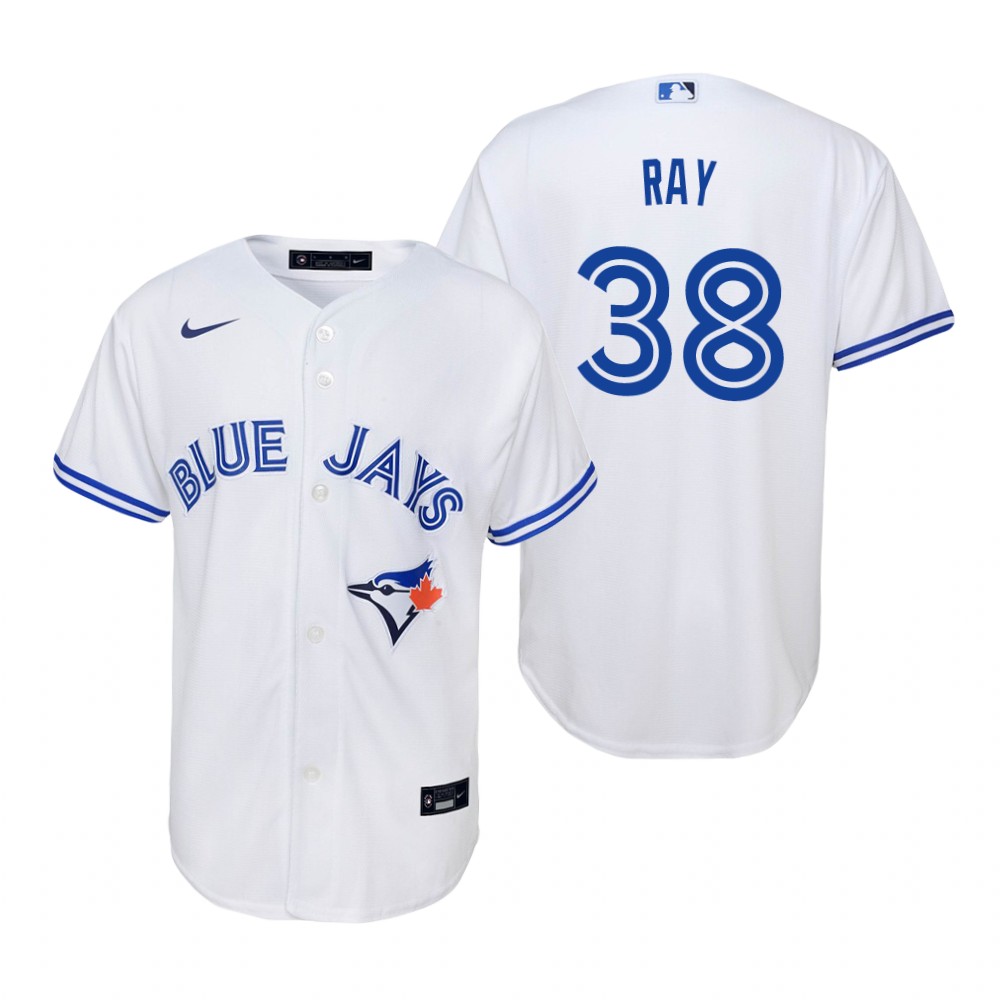 Youth Toronto Blue Jays #38 Robbie Ray Nike White Home Jersey