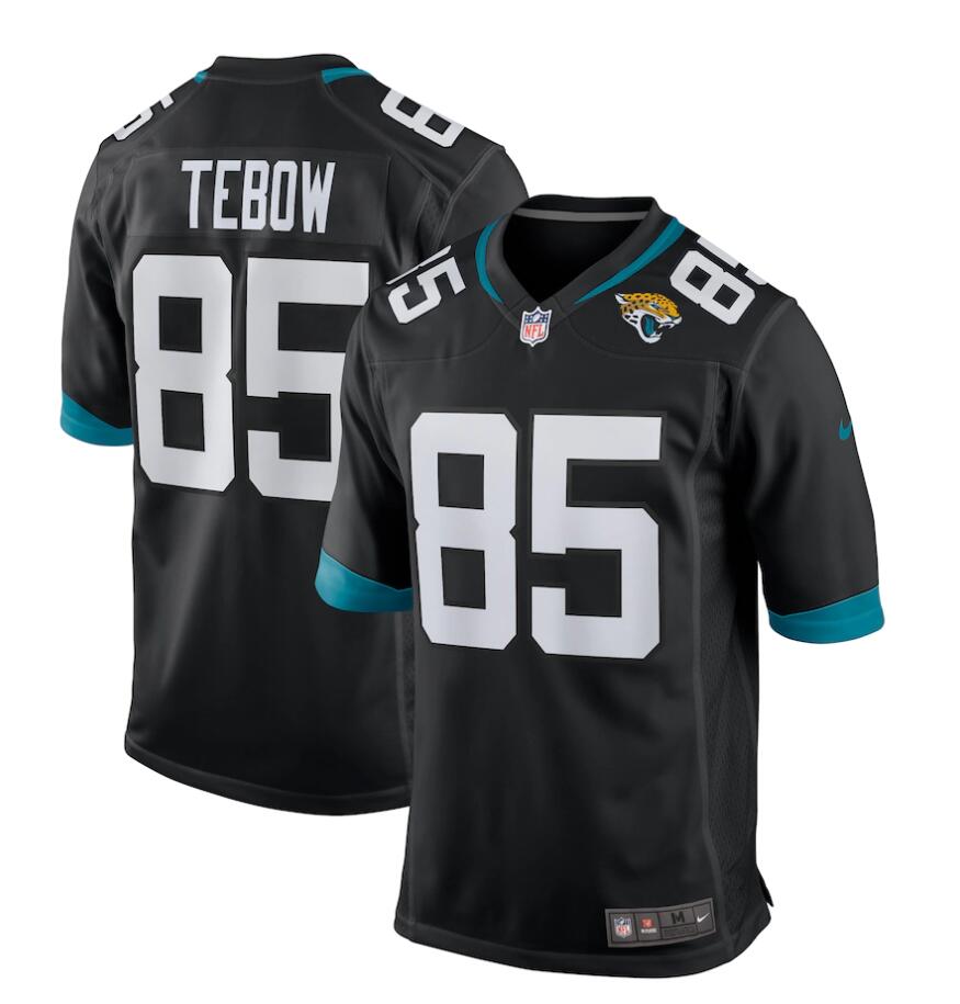 Men's Jacksonville Jaguars #85 Tim Tebow Nike Black Vapor Untouchable Jersey