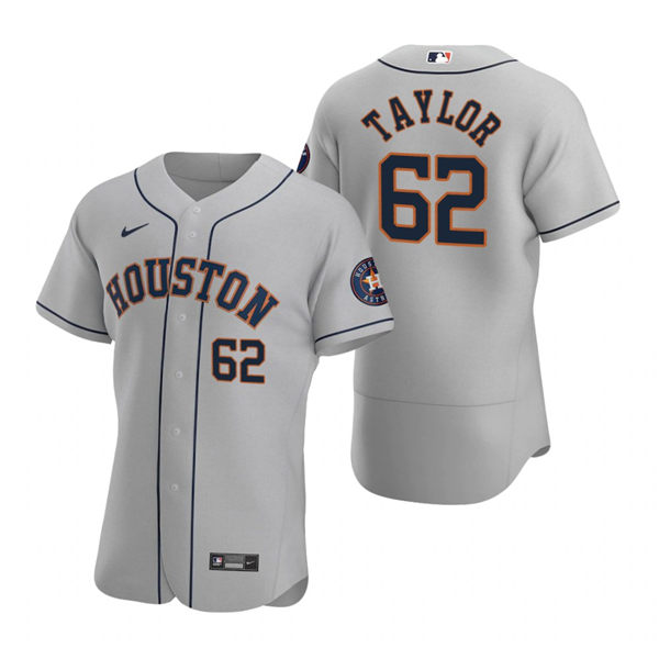 Men's Houston Astros #62 Blake Taylor Nike Gray Road Flexbase Jersey Men's Houston Astros #62 Blake Taylor Nike Gray Road Flexbase Jersey