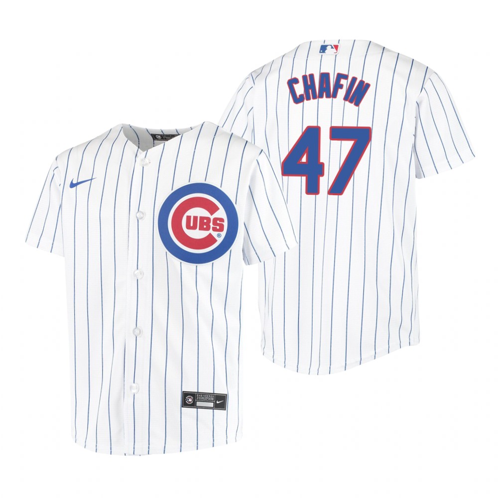 Womens Chicago Cubs #47 Andrew Chafin Nike White Jersey