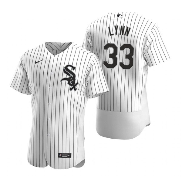 Men's Chicago White Sox Retired Player #33 Lance Lynn Nike White Home FlexBase Jersey Men's Chicago White Sox Retired Player #33 Lance Lynn Nike White Home FlexBase Jersey