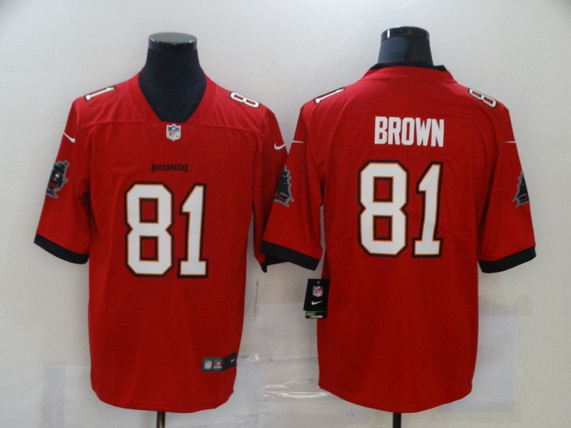 Youth Tampa Bay Buccaneers #81 Antonio Brown Nike Red Game Jersey