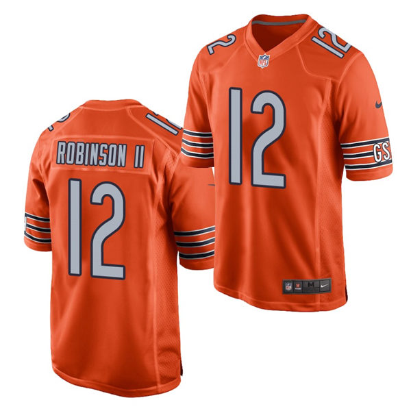Men's Chicago Bears #12 Allen Robinson II Nike Orange Vapor Limited Jersey Men's Chicago Bears #12 Allen Robinson II Nike Orange Vapor Limited Jersey