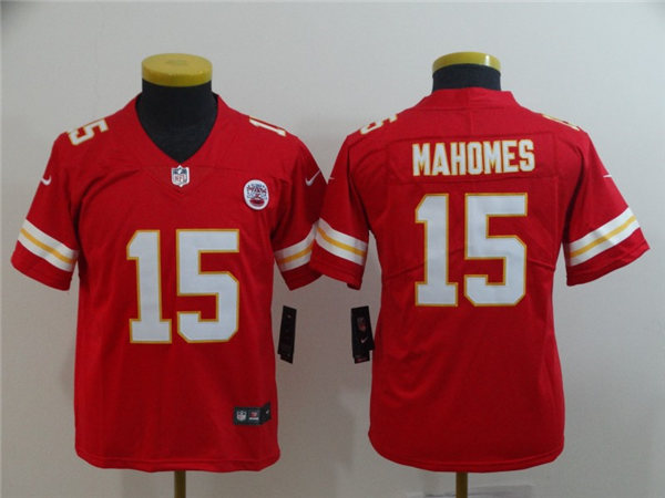 Men's Kansas City Chiefs #15 Patrick Mahomes Stitched Nike Red Game Jersey