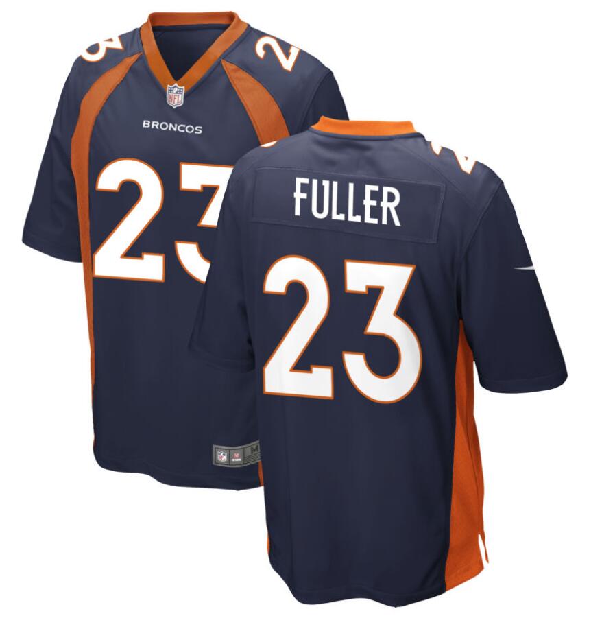 Men's Denver Broncos #23 Kyle Fuller Navy Nike NFL Vapor Untouchable Limited Jersey