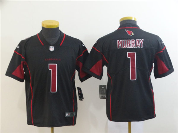 Youth Arizona Cardinals #1 Kyler Murray Nike Black Alternate Limited Jersey
