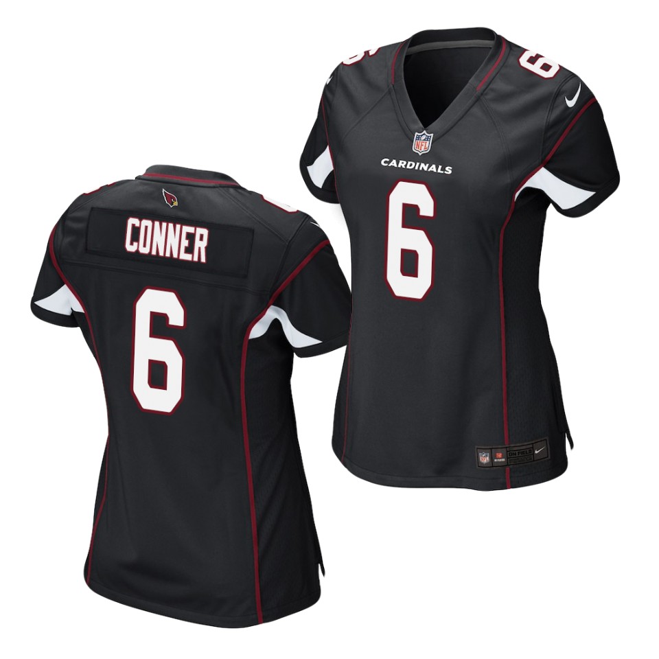 Womens Arizona Cardinals #6 James Conner Nike Black Alternate Limited Jersey Womens Arizona Cardinals #6 James Conner Nike Black Alternate Limited Jersey