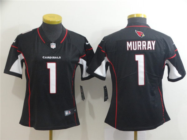 Womens Arizona Cardinals #1 Kyler Murray Nike Black Alternate Limited Jersey