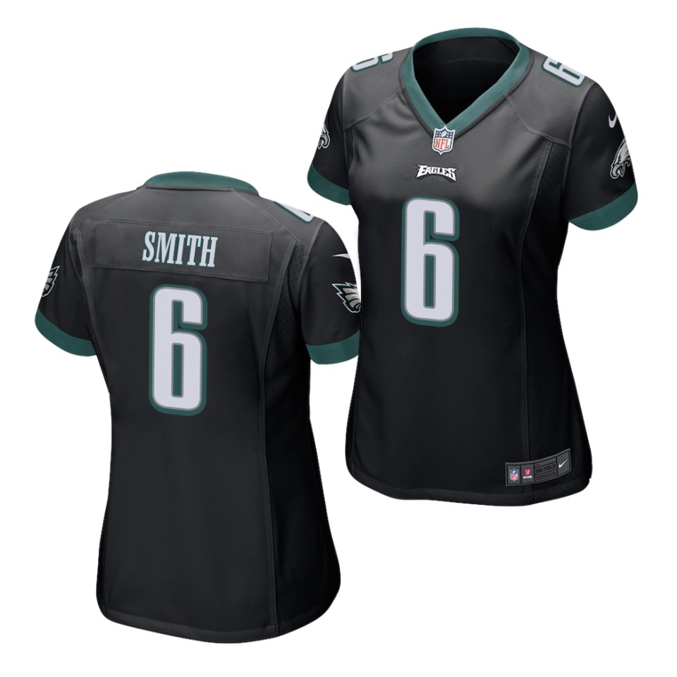 Women's Philadelphia Eagles #6 DeVonta Smith Nike Black Limited Jersey Women's Philadelphia Eagles #6 DeVonta Smith Nike Black Limited Jersey