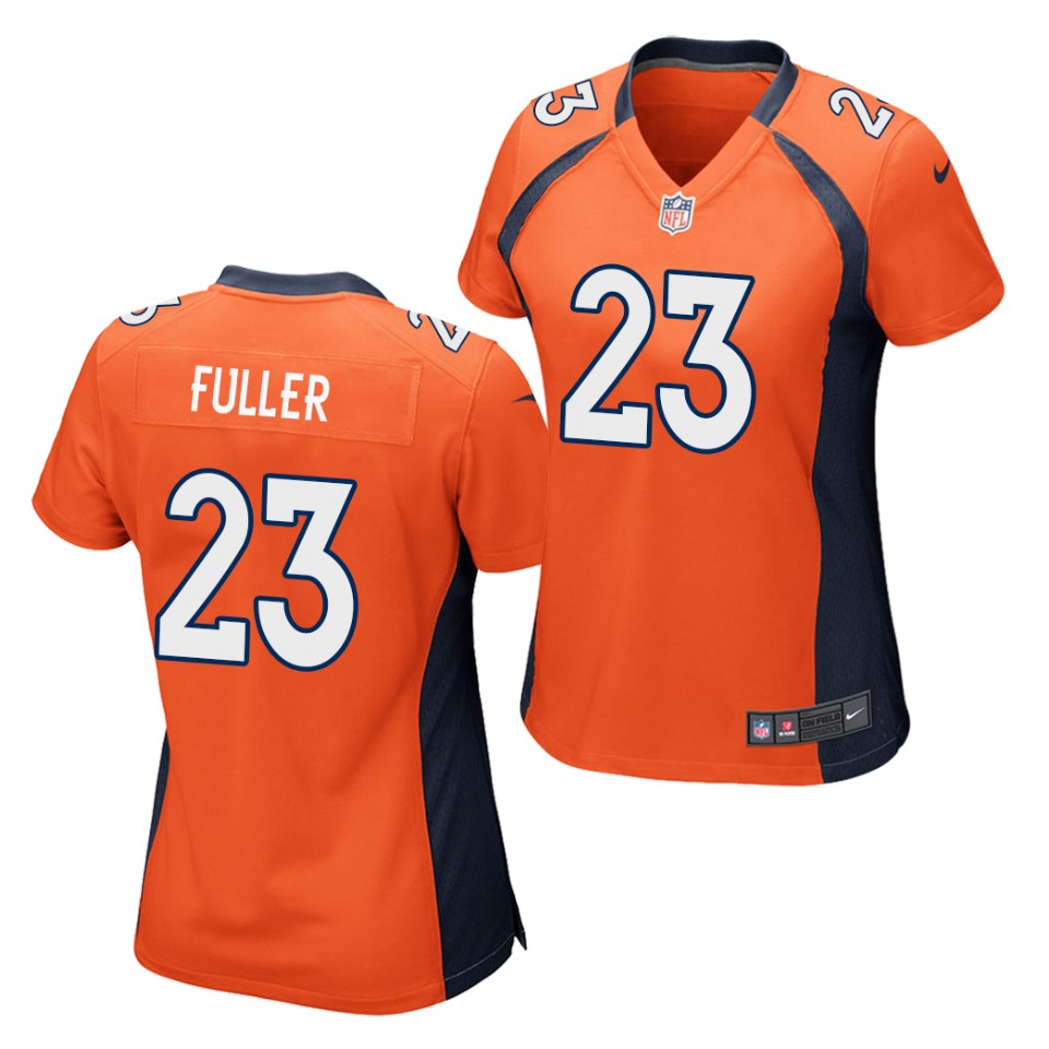 Women's Denver Broncos #23 Kyle Fuller Nike NFL Vapor Untouchable Limited Jersey