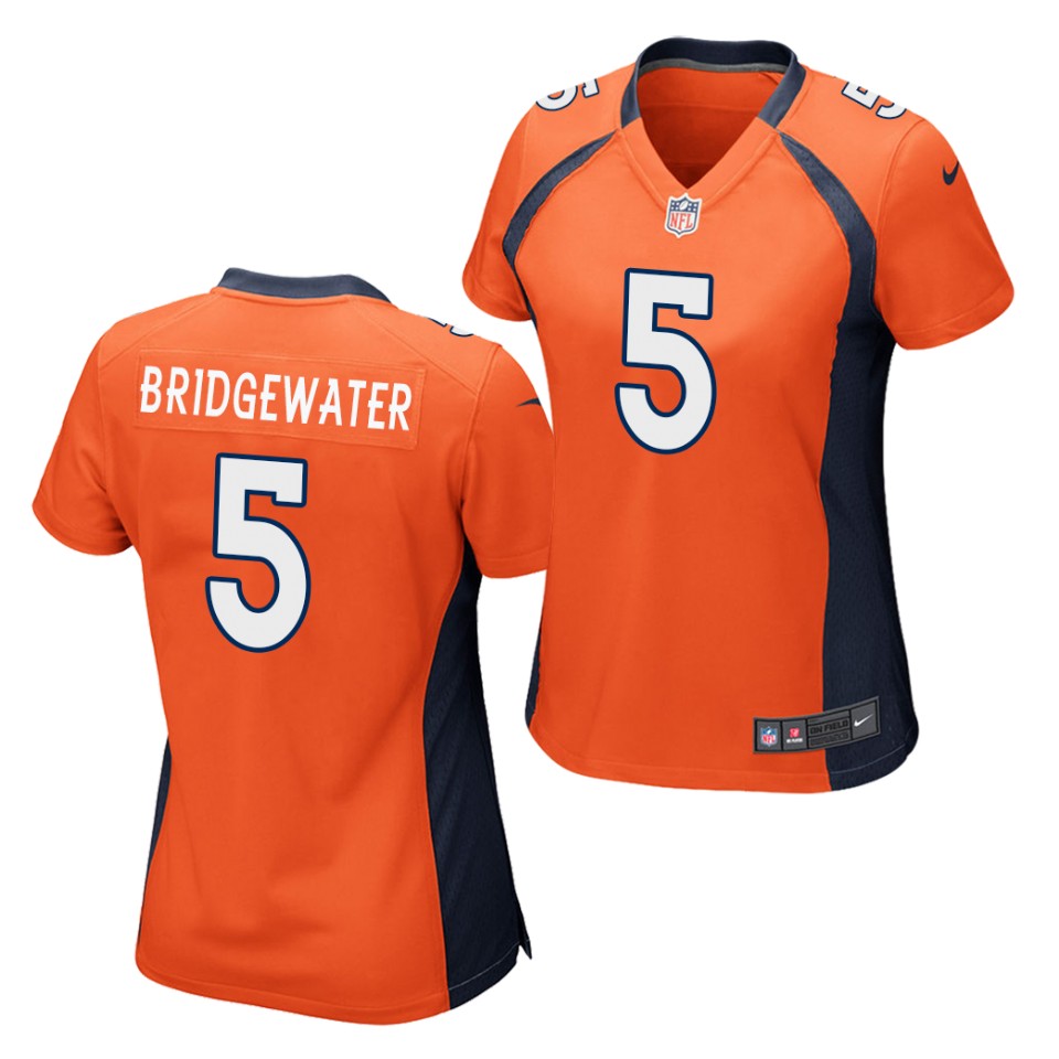 Women's Denver Broncos #5 Teddy Bridgewater Nike NFL Vapor Untouchable Limited Jersey Women's Denver Broncos #5 Teddy Bridgewater Nike NFL Vapor Untouchable Limited Jersey