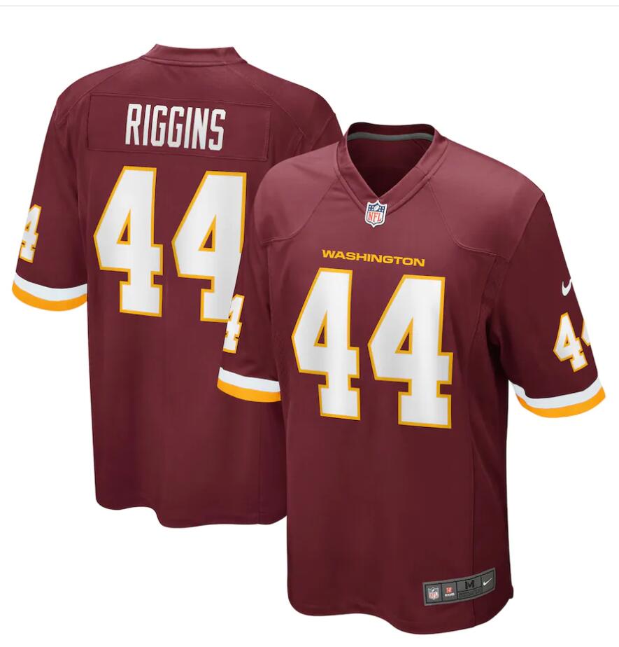 Mens Washington Redskins Retired Player #44 John Riggins Stitched Nike Burgundy Vapor Limited Jersey
