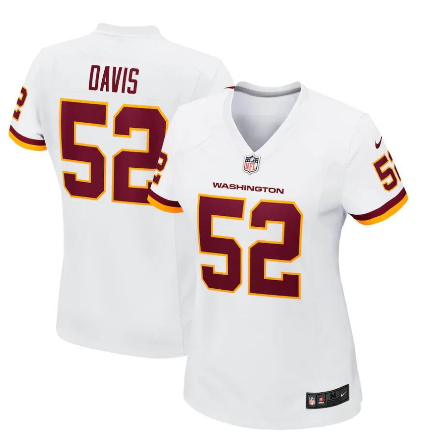 Womens Washington Football Team #52 Jamin Davis