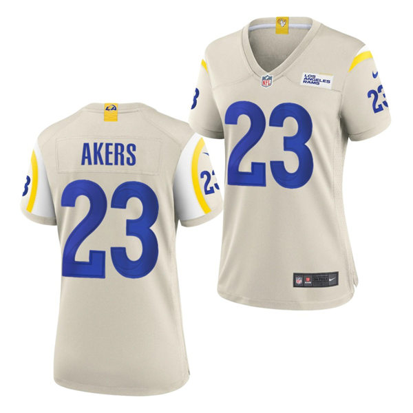 Youth Los Angeles Rams #23 Cam Akers Stitched Nike Bone Limite Jersey