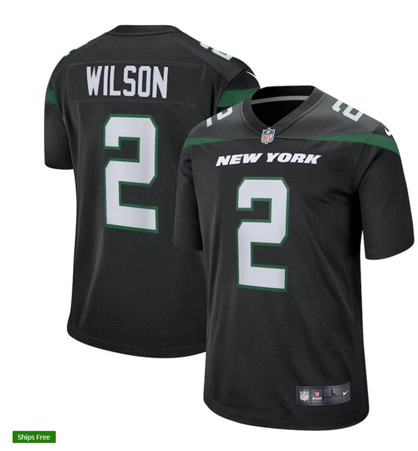 Youth New York Jets #2 Zach Wilson Nike Black Alternate Limited Jersey Youth New York Jets #2 Zach Wilson Nike Black Alternate Limited Jersey