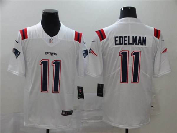 Youth New England Patriots #11 Julian Edelman White Nike Vapor Player Limited Jersey