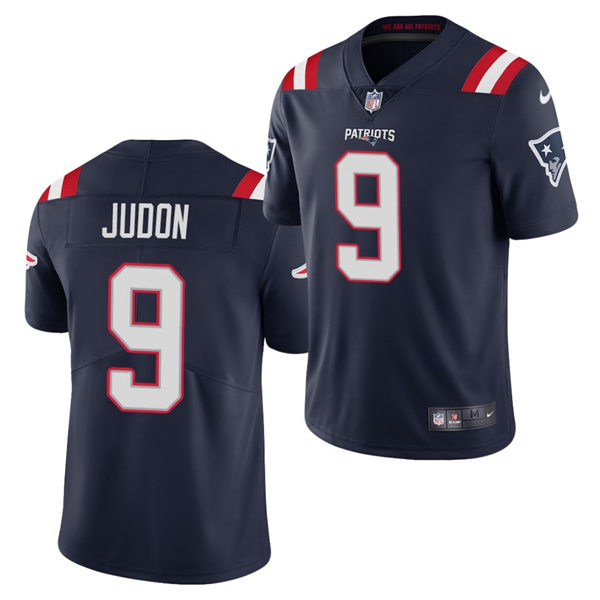 Mens New England Patriots #9 Matt Judon Navy Nike Color Rush Vapor Player Limited Jersey