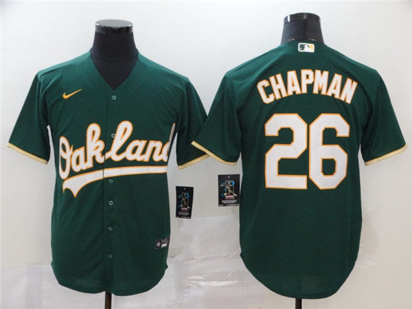 Youth Oakland Athletics #26 Matt Chapman Nike Kelly Green Jersey Youth Oakland Athletics #26 Matt Chapman Nike Kelly Green Jersey