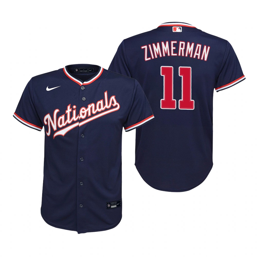 Youth Washington Nationals #11 Ryan Zimmerman Nike Navy Alternate Jersey Youth Washington Nationals #11 Ryan Zimmerman Nike Navy Alternate Jersey