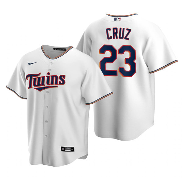 Youth Minnesota Twins #23 Nelson Cruz Nike White Home Jersey Youth Minnesota Twins #23 Nelson Cruz Nike White Home Jersey