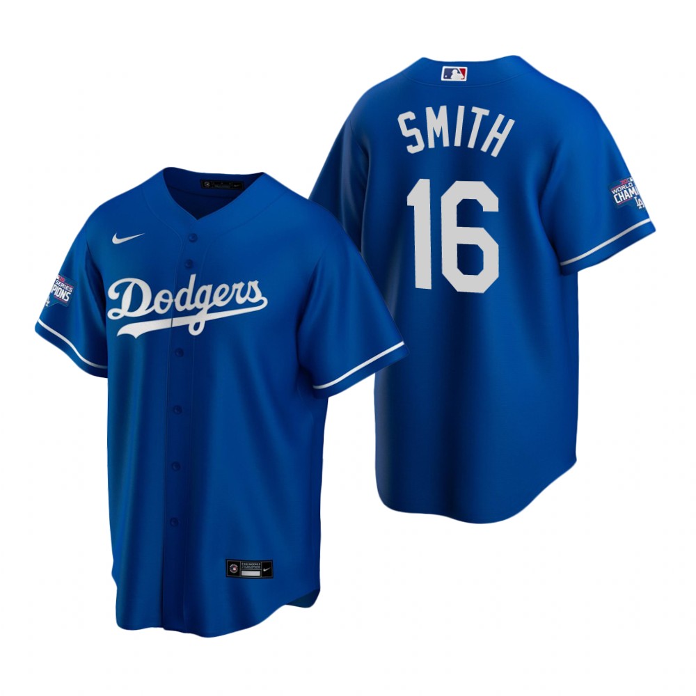 Youth Los Angeles Dodgers #16 Will Smith Stitched Nike Royal Jersey
