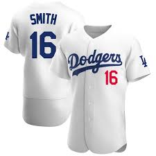 Men's Los Angeles Dodgers #16 Will Smith Nike White Flexbase Jersey Men's Los Angeles Dodgers #16 Will Smith Nike White Flexbase Jersey