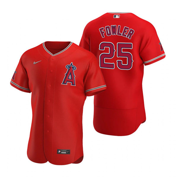 Mens Los Angeles Angels #25 Dexter Fowler Nike Red Alternate 2nd Jersey Mens Los Angeles Angels #25 Dexter Fowler Nike Red Alternate 2nd Jersey