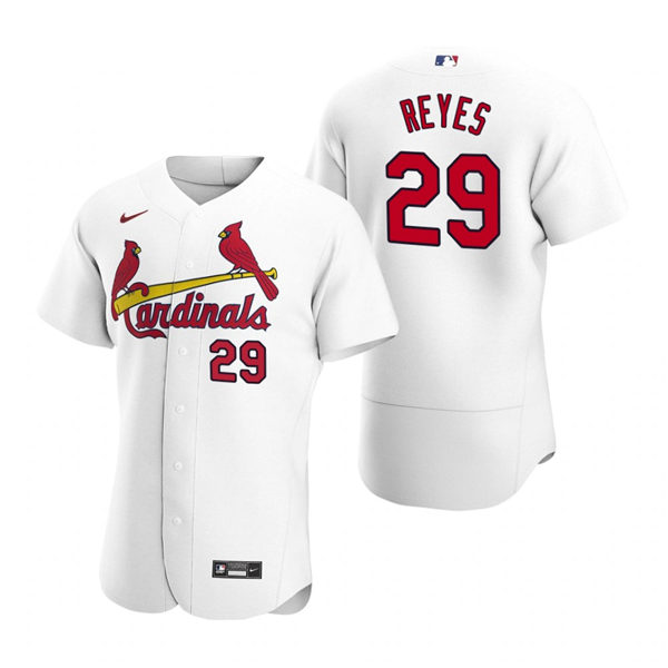 Mens St. Louis Cardinals #29 Alex Reyes Nike White Home Flex Base Player Jersey