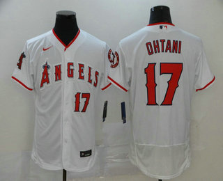 Youth Los Angeles Angels #17 Shohei Ohtani Stitched Nike White Jersey