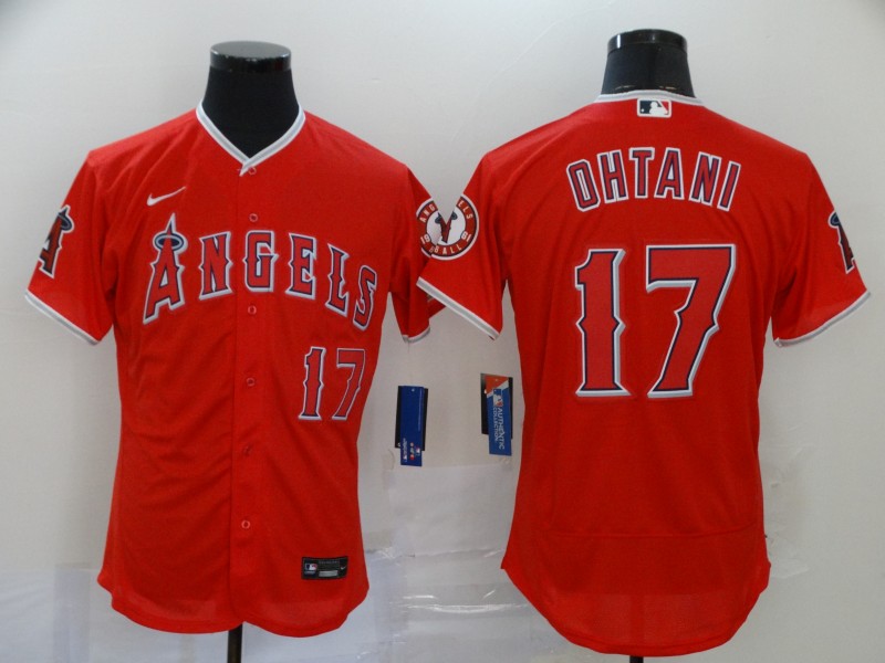 Youth Los Angeles Angels #17 Shohei Ohtani Stitched Nike Red Jersey