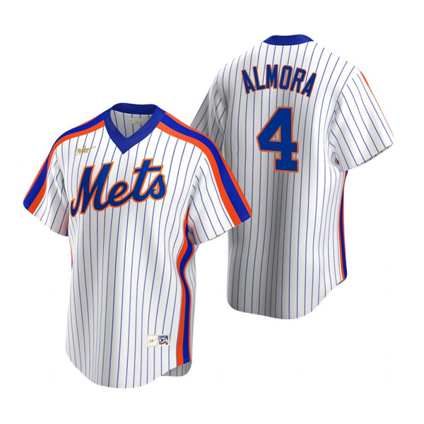 Mens New York Mets #4 Albert Almora Jr Nike White Home Cooperstown Collection Player Jersey Mens New York Mets #4 Albert Almora Jr Nike White Home Cooperstown Collection Player Jersey