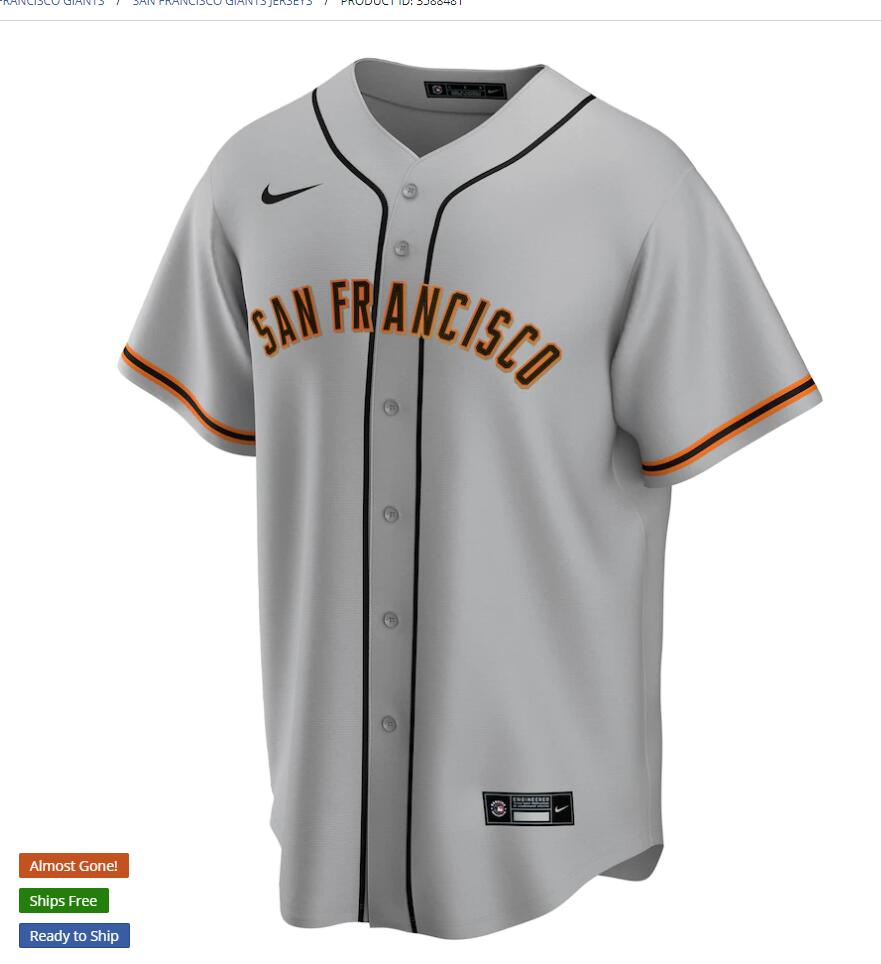 Mens San Francisco Giants #23 Kris Bryant Nike Grey Road Flexbase Jersey Mens San Francisco Giants #23 Kris Bryant Nike Grey Road Flexbase Jersey