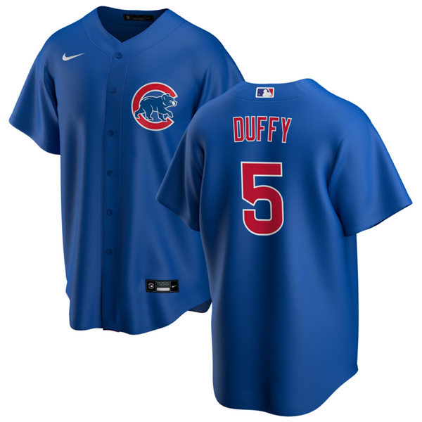 Youth Chicago Cubs #5 Matt Duffy Nike Royal Jersey Youth Chicago Cubs #5 Matt Duffy Nike Royal Jersey