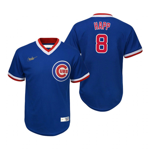Youth Chicago Cubs #8 Ian Happ Nike Royal Cooperstown Collection Jersey Youth Chicago Cubs #8 Ian Happ Nike Royal Cooperstown Collection Jersey