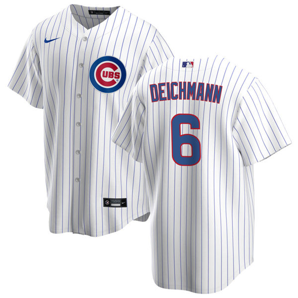 Youth Chicago Cubs #6 Greg Deichmann Nike Home White Jersey