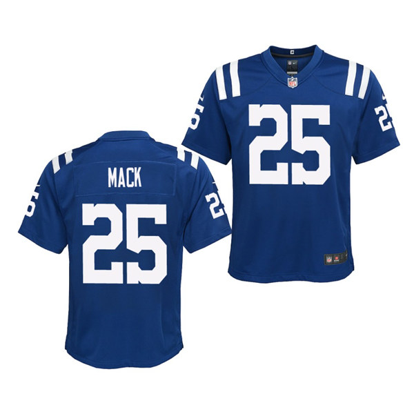 Youth Indianapolis Colts #25 Marlon Mack Nike Royal Vapor Limited Jersey Youth Indianapolis Colts #25 Marlon Mack Nike Royal Vapor Limited Jersey