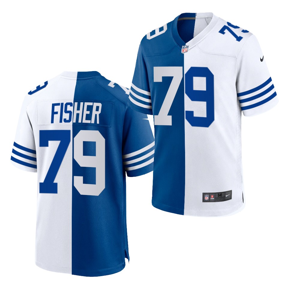 Mens Indianapolis Colts #79 Eric Fisher (3)