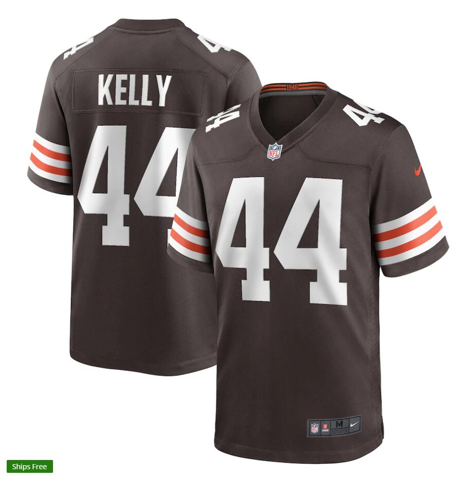 Mens Cleveland Browns Retired Player #44 Leroy Kelly Nike Brown Home Vapor Limited Jersey Mens Cleveland Browns Retired Player #44 Leroy Kelly Nike Brown Home Vapor Limited Jersey